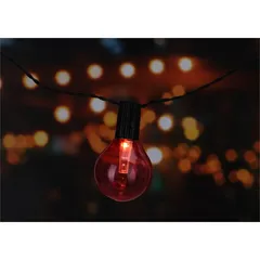 Party LED Lights with Solar Panel (Multicolor, 20 Pc.)