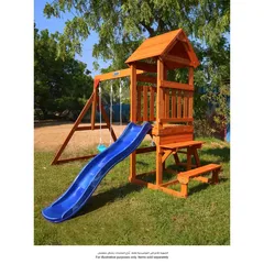 Dynamic Sports Hyrax Wooden Swing Set