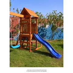 Dynamic Sports Hyrax Wooden Swing Set