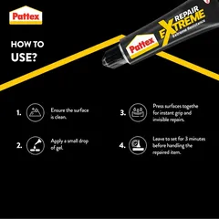 Pattex Repair Extreme All-Purpose Glue (8 g, 12 Pc.)