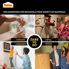 Pattex No More Nails Strong & Easy Mounting Adhesive Tube (50 g)