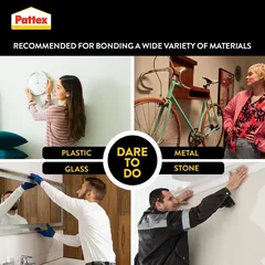 Pattex No More Nails Strong & Easy Mounting Adhesive Tube (40 g)