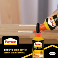 Pattex Wood Express Glue Bottle (75 g, 12 Pc.)