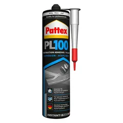 Pattex PL 100 Water Based Construction Adhesive (380 g)