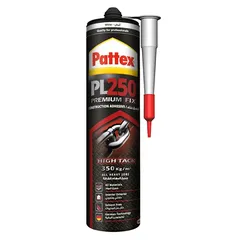 Pattex PL250 High Tack Construction Adhesive (White, 440 g)