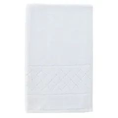 Luxury Cotton Hand Towel (White, 51 x 81 cm