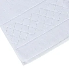 Luxury Cotton Hand Towel (White, 51 x 81 cm