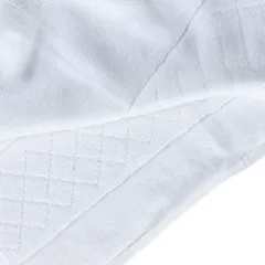 Luxury Cotton Hand Towel (White, 51 x 81 cm
