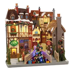 Lemax Oxfordshire Village Battery-Operated Festive Decor (Multicolor, 4.5 V)