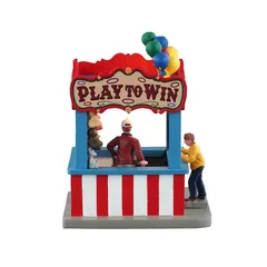 Lemax Ring Toss Game Battery-Operated Festive Decor (Multicolor, 4.5 V)