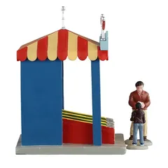 Lemax Skee Ball Game Battery-Operated Festive Decor Set (Multicolor, 4.5 V, 3 Pc.)