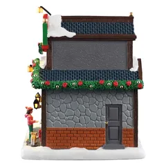 Lemax The Christmas Cafe Battery-Operated Festive Decor (Multicolor, 4.5 V)