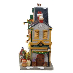 Lemax Mrs. Cratchit's Christmas Shoppes W/Adaptor (Multicolor, 4.5 V)