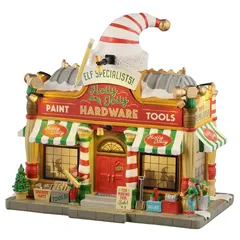 Lemax Holly Jolly Hardware Battery-Operated Festive Decor (Multicolor, 4.5 V)