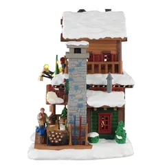 Lemax Pine Grove Pizza Battery-Operated Festive Decor (Multicolor, 4.5 V)