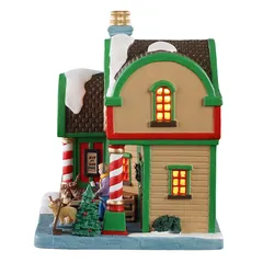 Lemax The Reindeer Cafe Festive Decor W/Adaptor (Multicolor, 100 mAh)