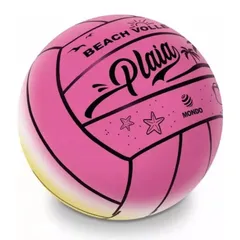 كرة طائرة للشاطئ PVC موندو بلايا (قطر 21.6 سم، عدة ألوان)
