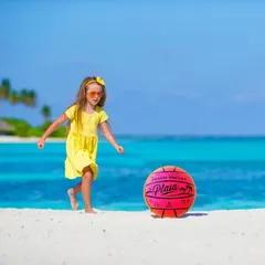 كرة طائرة للشاطئ PVC موندو بلايا (قطر 21.6 سم، عدة ألوان)