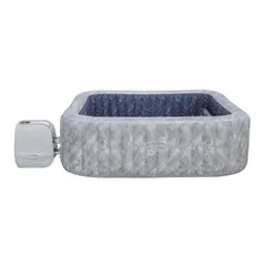 حوض سبا بست واي لاي-زي سبا فرانسيسكو إير جت (رمادي، 230 × 71 سم)