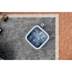 حوض سبا بست واي لاي-زي سبا فرانسيسكو إير جت (رمادي، 230 × 71 سم)