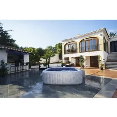 حوض سبا بست واي لاي-زي سبا فرانسيسكو إير جت (رمادي، 230 × 71 سم)