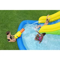 Bestway Splash Blast Inflatable Waterpark (4.35 x 2.86 x 2.67 m, Multicolor)