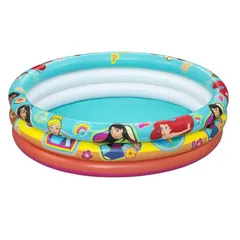 Bestway Disney Princess Paddling Pool (122 x 122 x 30 cm, Multicolor)