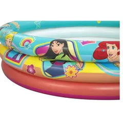Bestway Disney Princess Paddling Pool (122 x 122 x 30 cm, Multicolor)