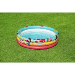 Bestway Disney Princess Paddling Pool (122 x 122 x 30 cm, Multicolor)