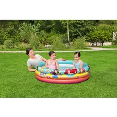 Bestway Disney Princess Paddling Pool (122 x 122 x 30 cm, Multicolor)