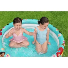 Bestway Disney Princess Paddling Pool (122 x 122 x 30 cm, Multicolor)