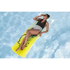 Bestway Inflatable Floating Air Matress Lemon Design (183 x 69 x 15 cm, Multicolor)