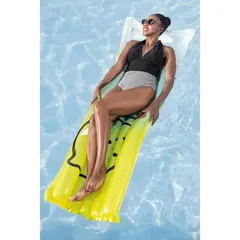 Bestway Inflatable Floating Air Matress Lemon Design (183 x 69 x 15 cm, Multicolor)