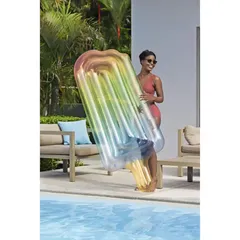 Bestway Inflatable Floating Air Matress Dreamsicle Design (180 x 75 x 17.5 cm, Multicolor)
