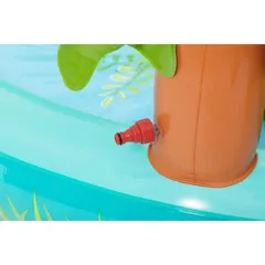 Bestway Crocodile Cove Water Play Center (224 x 181 x 72 cm, Multicolor)