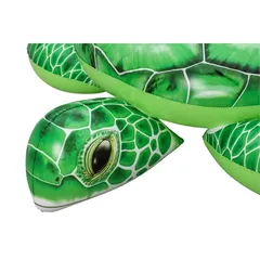 Bestway Inflatable Rider Tidal Turtle (153 x 140 x 38 cm, Multicolor)
