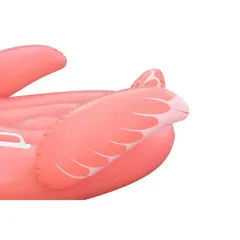 Bestway Inflatable Rider Fancy Flamingo (128 x 110 x 87 cm, Multicolor)