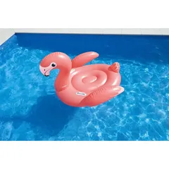 Bestway Inflatable Rider Flamingo (168 x 127 x 99 cm, Multicolor)