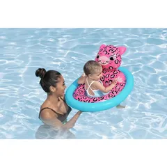 Bestway Lil Animal Baby Inflatable Floating Boat (71 x 55 cm, Multicolor)