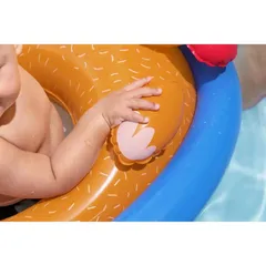 Bestway Lil Animal Baby Inflatable Floating Boat (71 x 55 cm, Multicolor)