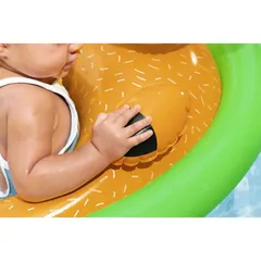 Bestway Lil Animal Baby Inflatable Floating Boat (71 x 55 cm, Multicolor)