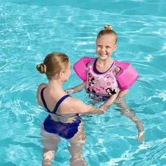 Bestway Minnie Mouse Swim Safe Life Vest (57 x 28 x 14 cm, Multicolor)