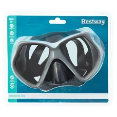 Bestway Mask Dominator Pro Diving Mask (Silicone, Assorted colors)