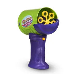 Gazillion Mini Hurricane Plastic Bubbles Handheld Blaster (Green & Purple)