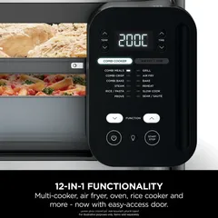 Ninja Combi 12-In-1 Multi-Cooker, Oven & Air Fryer, SFP700ME (12.5 L)