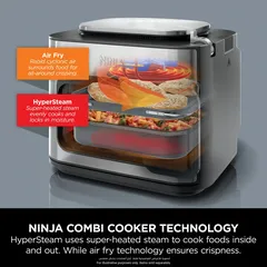 Ninja Combi 12-In-1 Multi-Cooker, Oven & Air Fryer, SFP700ME (12.5 L)