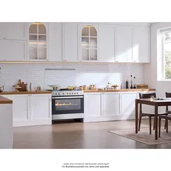 Midea Freestanding 5-Burner Full Gas Cooker W/Oven, MFO-MG36LE(SS)-C (90 x 60 cm)