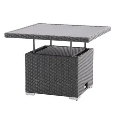 Lagos Rattan Steel Corner Outdoor Sofa Set