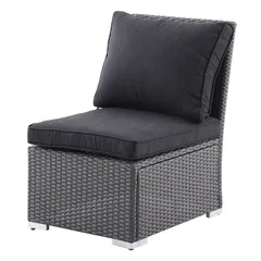 Lagos Rattan Steel Corner Outdoor Sofa Set