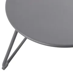 Solo Armless Steel Bistro Set (3 Pc.)